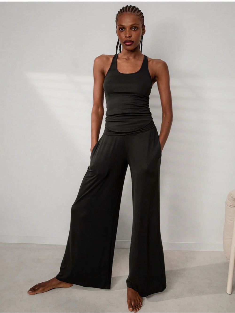 Lunya Soft Modal Ribbed Pajamas - Size L/XL